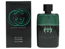 GUCCI GUILTY BLACK POUR HOMME EAU DE TOILETTE EDT - MEN'S FOR HIM. NEW