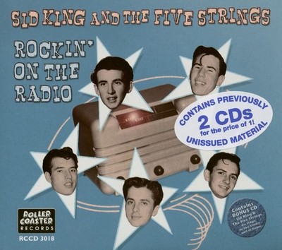 CD - Sid King & the Five Strings - Rockin' On The Radio (2 Cds F