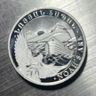 .999 Fine Silver 1/4 oz Coin Armenia Noah's Ark 100 Drams