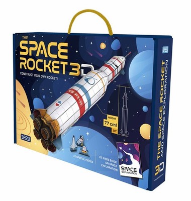 The space rocket 3D. Baue deine eigene Rakete! Ediz. farbig. Mit Modell...