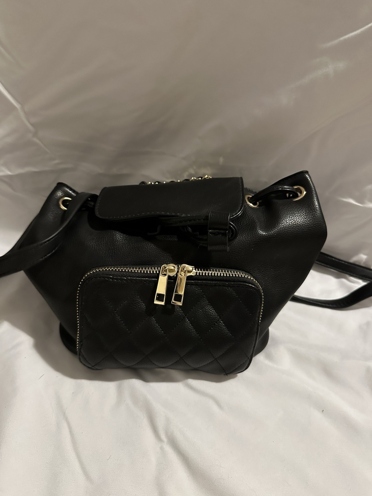 Gold Hardware Front Pocket Women's Adjustable Strap