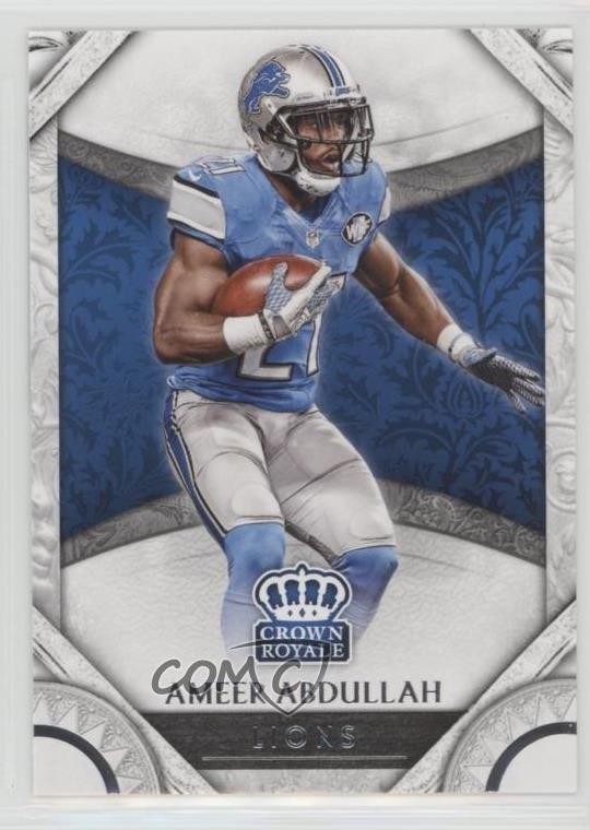 2016 Panini Preferred Retail Crown Royale Ameer Abdullah #5 8y6