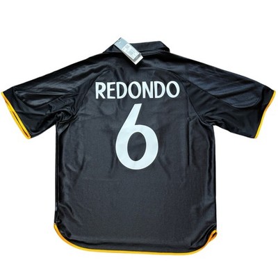 1999/00 Real Madrid Away Jersey #6 Fernando Redondo Medium adidas