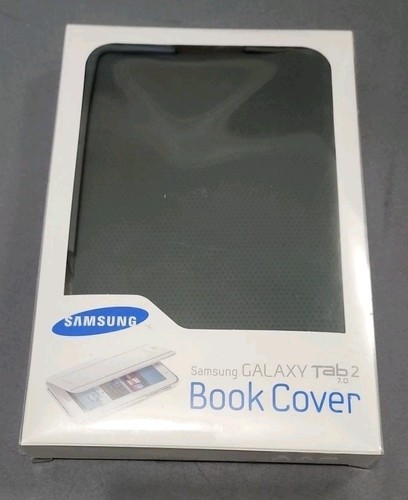 Genuine Samsung Galaxy Tablet 2 10.1 In Protective Premium Book Cover Case Black - Picture 1 of 2