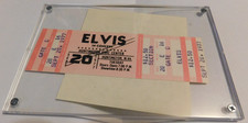 Billet de concert Elvis Presley inutilisé 20 septembre 1977 Huntington, WV - COA Goldin