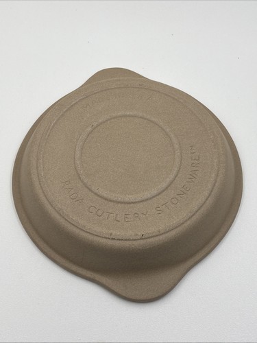 Rada Cutlery Stoneware Pie Plate Dish 9" Inch Made In USA - Picture 2 of 4