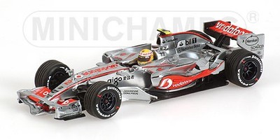 Hamilton Model McLaren MP4-22 F1 car Win Canada 2007 Minichamps