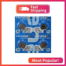 Renata 4 373 Button Cell Watch 0 Hg Mercury Free Batteries