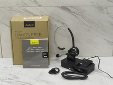 Open Box Jabra PRO 9450 Flex Wireless Mono-Headset 9450-65-707-105 w Base Cables