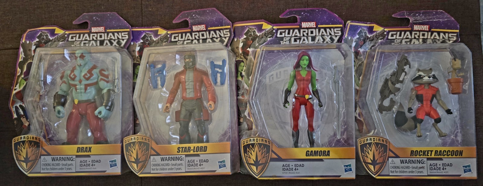 LOT Guardians Of The Galaxy 2015 Drax Baby Groot Gamora Rocket StarLord NIB READ