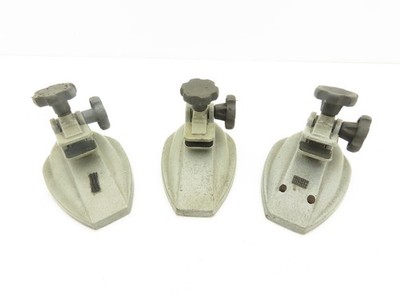 Mitutoyo 156-101-10 Micrometer Stand 0-4'' Adj Angle Padded Jaws  Lot of 3