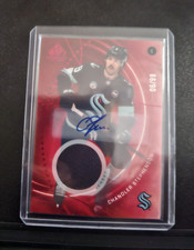 Upper Deck SP Game Used Red Auto Jersey Chandler Stephenson #74 /90 Kraken 2025…