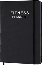 Fitness Planner - Workout for Woman and Man, Women & Men A5 Hardcover Journal/Pl