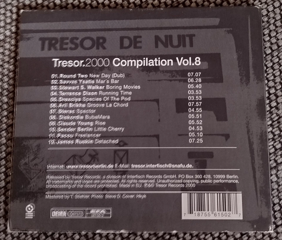!!! 150 CD Tresor Berlin Tresor 2000 - Lesen !!! - Bild 2 von 2