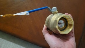 2” Brass Ball Valve Lead Free Threaded Female