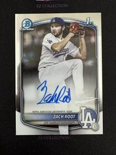 2025 Bowman Draft Zach Root 1st Bowman Chrome Prospect Autograph -LYQ
