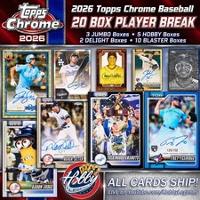 Munetaka Murakami CHI 2026 Topps CHROME (20 Box) PLAYER Break#2