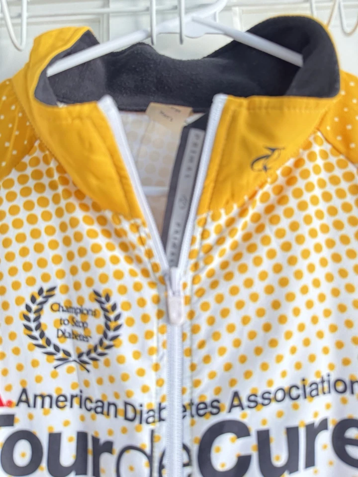 Chaqueta de ciclismo Stop Diabetes Chaqueta de ciclismo Chaqueta de bicicleta 2XL Foto 3 de 4