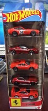 Hot Wheels Ferrari 5-pack 2026 Dino 206 GT GTB4 SF90 Stradale F40 12Cilindri