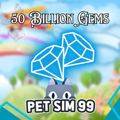 pet simulator 99 | PS99 | Pet Sim 99 | 1B - 50B Gems / Diamonds Fast Delivery 
