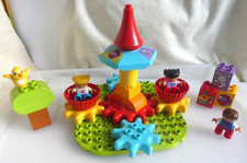 LEGO Duplo 10845 My First Carousel with 3 Minifigures - No Box, No Inst