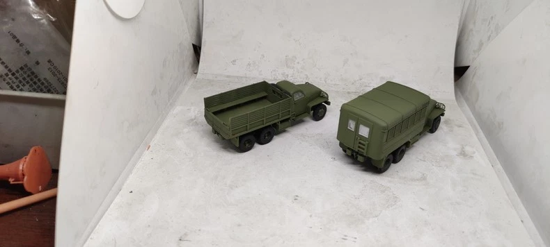 3D Printing 1/72 U.S. GMC Truck Finished Product - Image 4 of 4