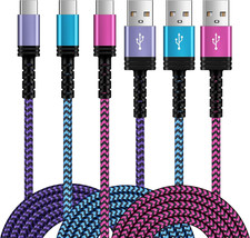 USB to USB C Cable 6Ft/3Pack for Iphone 17 16 15/15 Pro/15 Pro Max/15 Plus,Usb a