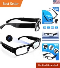Compact Video Glasses with 64GB Memory - Record Your Adventures Effortlessly
