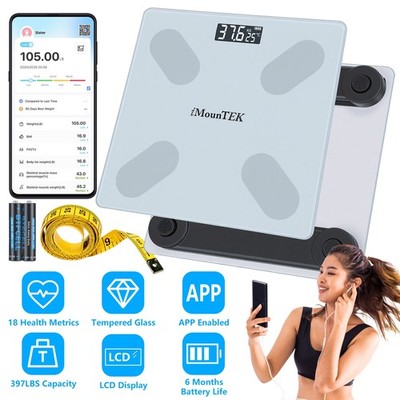 iMounTEK Digital Scale High Accuracy BMI Body Weight Scale Home Scale +APP Scale