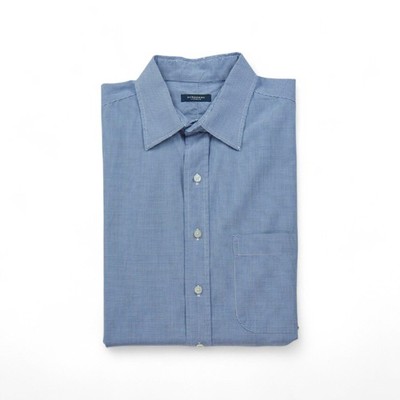 Burberry Klassisches kariertes Herrenhemd Groesse XL #QWE3945
