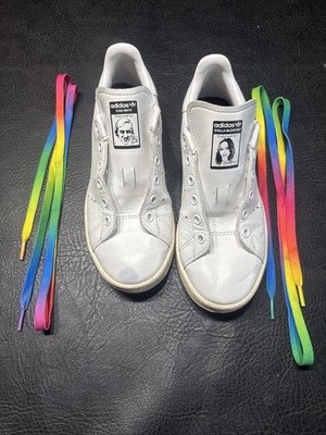 Stan Smith & Stella McCartney Adidas Sneakers Rainbow Laces US 4.5 UK 4