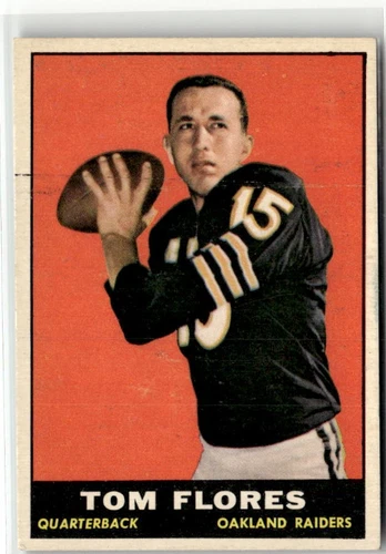 1961 Topps #186 Tom Flores