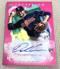2019 Topps Inception-Adam Cimber Rookies & Emerging Stars Autographs Magenta /99