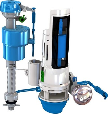Efficient HydroRight Toilet Repair Kit with Dual Flush Valve - Easy Installation