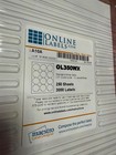 Online Labels OL350WX, 250 Sheets/3000 Labels, 2.5" Round, Standard White Matte — photo 2