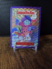 2023 Topps Chrome Garbage Pail Kids Brushed-Off BRENDA /250 PURPLE WAVE 214b