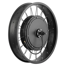 Yescom 20"x4" Fat Tire 48V Ebike Front Wheel Bicycle Conversion Kit 1000W