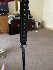 Steve Madden Boho Black Leather Belt