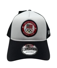 New Era 9Forty Team USA United States Olympic Team Hat Cap Snapback Trucker