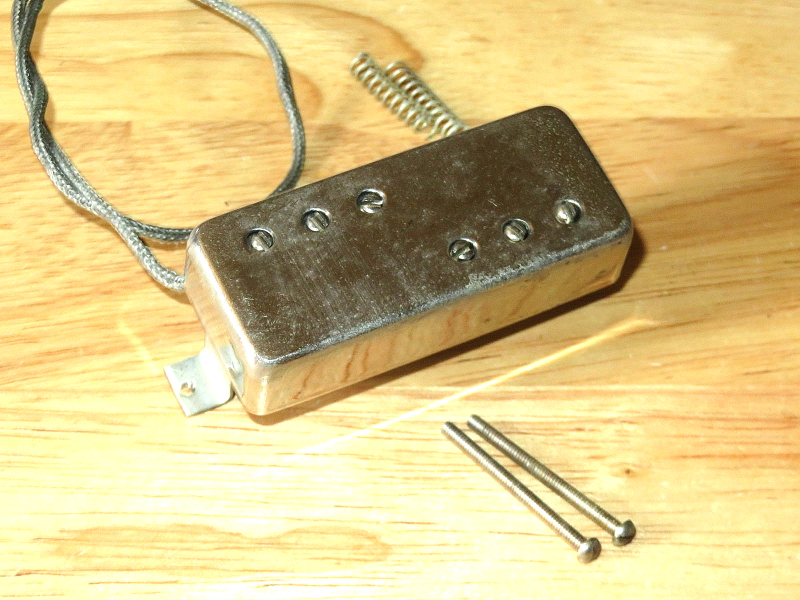 Silvertone 1967 Nickel Mini Humbucker Neck Pickup Gibson