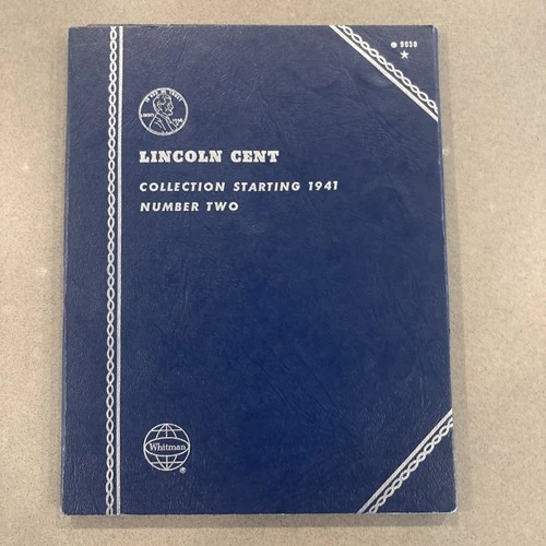 Lincoln Cent Collection 1941-1972 Complete Set - Fine to VF - Whitman Album