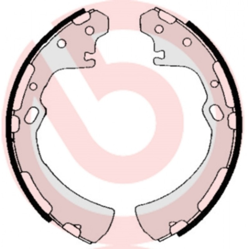 BREMBO S 56 515 Ganasce Freno ESSENTIAL LINE - Immagine 2