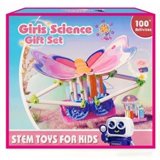 SMILESSKIDDO Science Kit for Girls 100 Experiments, STEM Toys