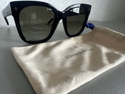 Louis Vuitton Women's My Monogram Cat Eye Sunglasses Black Z1729W Used