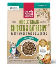 The Honest Kitchen Whole Food Clusters Puppy Grain Free Chicken Dry Dog Food 4lb 6.50 per pound