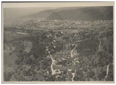 ZZ-10254/Oaks near Schopfheim Photo Aerial Photo 18 x 13 cm approx. 1935