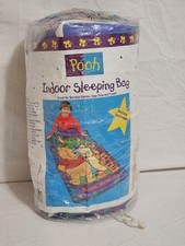 Vintage 90s Winnie the Pooh/Tigger Best Friends Kids Sleeping Bag 30"x57"