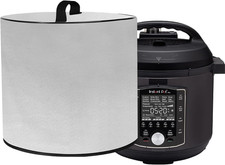 Slow Cooker Dust Cover with Instant Pot Pro 8QT 10-In-1 Pressure Cooker