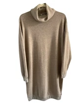 J for Justify Ladies Dress. Light Brown/Camel Size XL