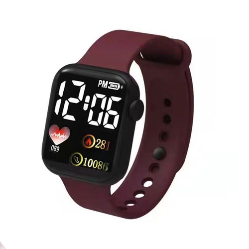 Square LED Electronic Watch Student Electronic Watch New Digital Sports Watch - Picture 13 of 13